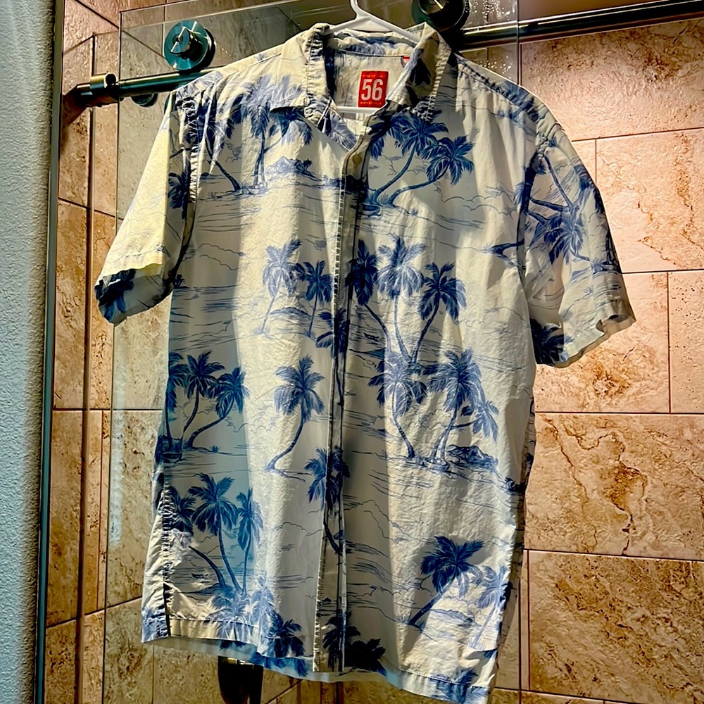 Mens Tori Richards Orange Label 56 Honolulu shirt